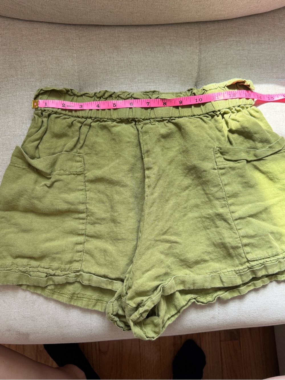 CASA RAKI Emilia Shorts 100% Linen M - Picture 8 of 8